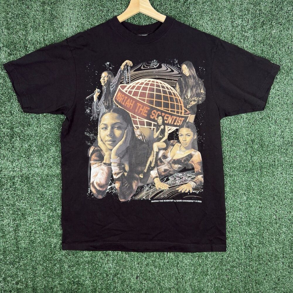 Mariah the Scientist Graphic T Shirt Men’s Size XL 2023 Game Changers Music Tour